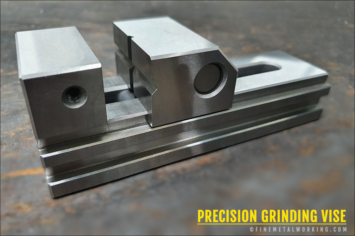 Precision grinding vise or toolmakers vice
